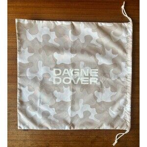 Brand New Dange Dover Dust Bag Tan Camo Drawstring Closure